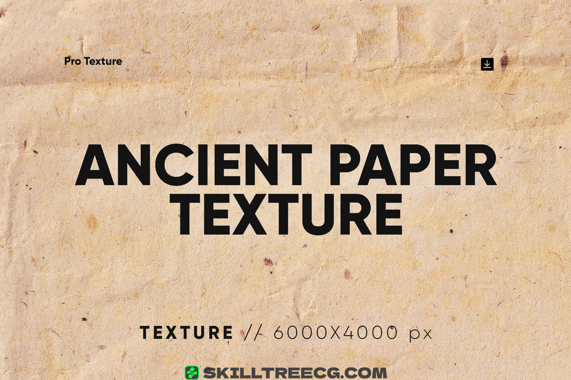 10 Ancient Paper Texture HQ（252048）-技能树